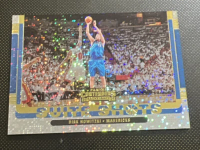 2022-2023 Panini Contenders Dirk Nowitzki Suite Shots #25 Dallas Mavericks HOF - Image 1 of 2