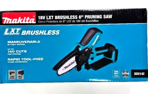 NEW IN BOX Makita Pruning Chain Saw XCU14Z 6" 18V Cordless Brushless 18 Volt - Picture 1 of 2
