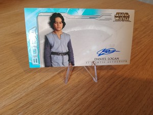 Topps Attack of the Clones Widevision 2002 Autograph Daniel Logan Boba Fett