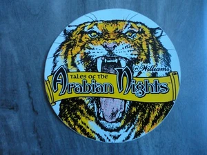 Tales of the Arabian Nights Tiger 3,5" Flipper Aufkleber - Bild 1 von 1