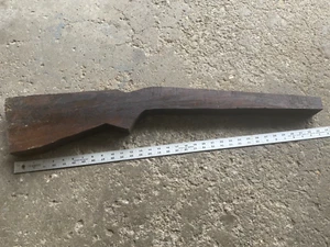 Dark Wood Gun Stock Blank Unknown Type Gunsmith WW Sporting Goods Rifle - Picture 1 of 19