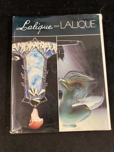 LALIQUE PAR LALIQUE HARDCOVER ILLUSTRATED 1977 FRENCH ENGLISH - Picture 1 of 12