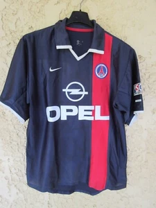 PSG PARIS SAINT-GERMAIN 2001 2002 NIKE Jersey Vintage Football Shirt Old S - Picture 1 of 7
