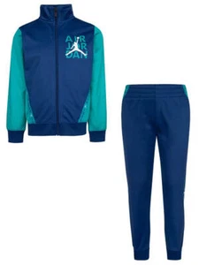 Jordan Kids Blue Boys Full Zip Tracksuit Set 85B890-U41 - Picture 1 of 5