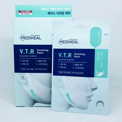Mediheal VTR Stretching Patch 23ml x 4pcs Renewal Cooling Lifting Mask K-Beauty - Image 1 of 4