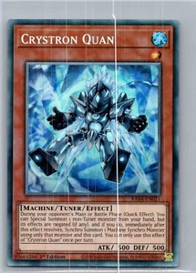Yu-Gi-Oh! Crystron Quan RA04-EN021 Collector's Rare 1st Edition NM - Picture 1 of 2