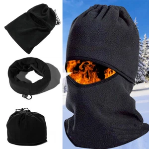 Winter Balaclava Face Mask Neck Warmer Windproof Ski Mask Motorcycle Riding Hood - Picture 1 of 9