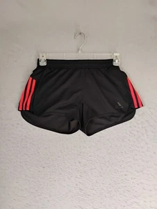 Pantalones Cortos Adidas Para Mujer Pequeños Negros Rojos Climalite Correr Correr Prendas Activas - Imagen 1 de 12