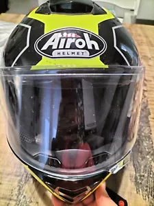 Airoh Spark Rise Casco Moto - Nero Opaco/Antracite/Giallo, Taglia L (st501) - Foto 1 di 6