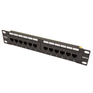 TRENDnet TC-P12C6 Patch Panel 12-Port Cat. 6 Unshielded - Bild 1 von 4