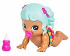 Little Live Babies Bizzy Bubs - Poppy Crawling Baby Doll With Blue Hair