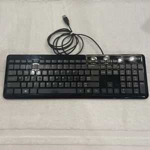 Wired USB Keyboard - Black Model Number KU-1112 Tested - Working - Picture 1 of 9