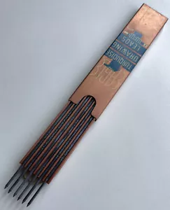 Vintage EAGLE Turquoise Drawing Lead 2375 H 2mm Refill 6pk USA - Picture 1 of 11