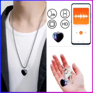 Mini Sound Control Recorder collier caché enregistrement écoute dispositif - Imagen 1 de 15
