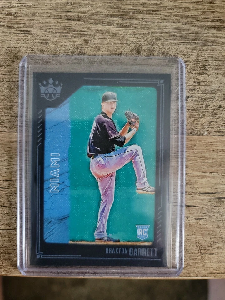 2021 Diamond Kings Braxton Garrett Framed Blue - Image 1 of 2