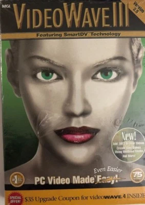 Mgi Videowave Iii-Pc CD Digital Video Camcorder Transfer Editing Effects Zubehör - Bild 1 von 4