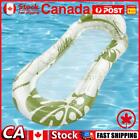 Inflatable Floating Row Foldable Pool Float Bed Lounger Chair (Green Figure) CA