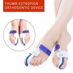 2X Big Toe Bunion Hallux Valgus Straighteners Night Splint Corrector Pain Relief - Picture 1 of 7