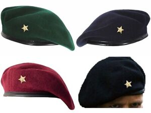 Woollen French Traditional Army Style Che Guevara Classic European Beret cap