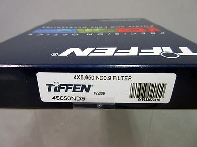 Tiffen ND Filter (4 x 5.65", 3-Stop) 0.9 - Requires 3-Stop Exposure Increase - Image 1 of 4