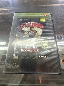 Evil Dead: A Fistful of Boomstick (Microsoft Xbox) Rental Case, Game, Tested - Picture 1 of 13