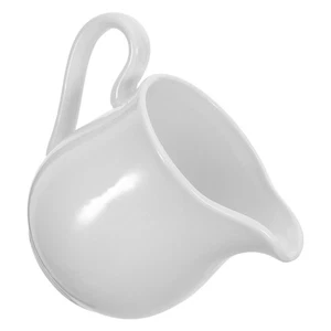  Keramik Milchglas - Porzellan Milchkännchen Krug - 240ml Servieren Kaffee Milchkännchen - Bild 1 von 9