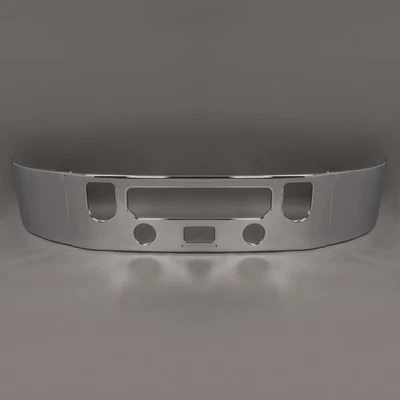 Chrome For Mack Vision CX 17 2002-Up Anthem 2017-Up New Front Bumper Assembly - Image 1 of 4