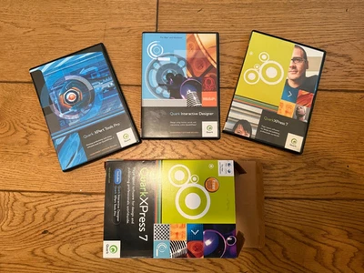 Quark xpress 7 CD install inc serial + upgrade to Quark 8 + Interactive Designer - Image 1 of 4