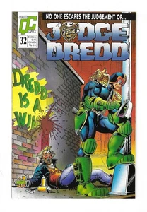 JUDGE DREDD #32 --- TOM LYLE! HI-GRADE! Quality Comics! 1989! NM- - Picture 1 of 3