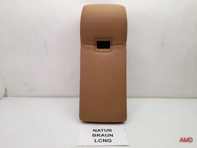 2008 BMW 535i 535xi 528xi 528i 540i 550i E60 Rear Center Armrest Natur Brown  - Image 1 of 4
