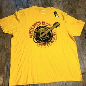 Cremieux Chicken Fried Rock T-Shirt Size XL Men’s 100% Cotton New With Tags - Picture 1 of 7