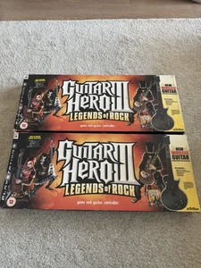 2 X BOXED Guitar Hero 3 Legends Of Rock Les Paul Sony Playstation 3 Read Descrip - Picture 1 of 10