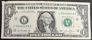 2013 San Francisco $1 Bill Quad Solid 4444’s Fancy Numbers Note - Picture 1 of 2