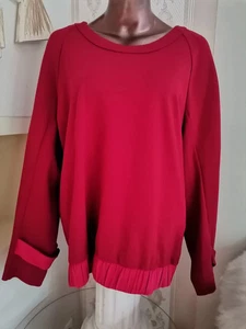 Hochwertiger STRENESSE PULLOVER EDEL GR L 42 ROT neuwertig SEIDE Seidenpullover - Bild 1 von 12