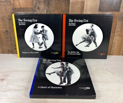 3 Time Life The Swing Era LP and Book Sets 1941-42, 1944-45, Post War Years - Image 1 of 4