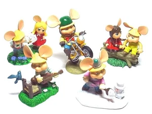 Topo Gigio Miniatur Diorama Figur Megahouse 5er Set selten gebraucht aus Japan - Bild 1 von 6