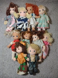 Lote de 10 muñecas Precious Moments muñecas pequeñas - Imagen 1 de 23