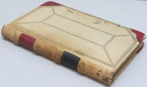 Eagle Flat Opening Book No 895 vintage ledger accounting book with writing - Picture 1 of 16