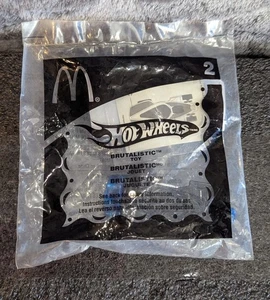 2006, McDonalds Happy Meal Spielzeug, Hot Wheels #2 Brutalistisch, Neu im Paket  - Bild 1 von 4