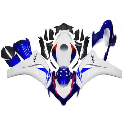 Blue White Motorcycle Fairings For Honda CBR1000RR 2008-2011 ABS Bodywork Cowls Foto 1 de 4