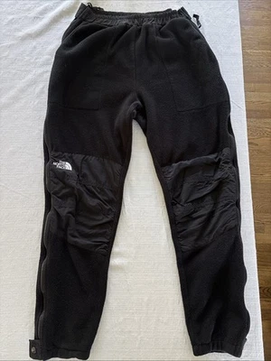 Pantalones de nieve The North Face vintage de vellón talla grande negros para hombre Foto 1 de 4