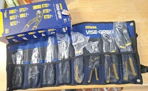 Irwin Vise Grip Pro Touch Griffe Zangenschlüssel Set 8-teilig mit Tasche (2078712) - Bild 1 von 11