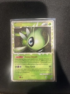 Carta Pokémon JCC Celebi Prime HS-Triumphant 92/102 Holo Rara - Imagen 1 de 4
