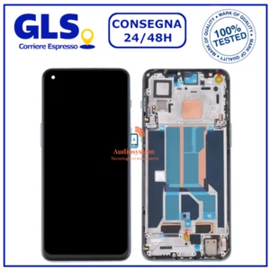 DISPLAY TOUCH SCREEN +FRAME OLED per ONEPLUS NORD 2 DN2101 DN2103 SCHERMO VETRO - Imagen 1 de 1