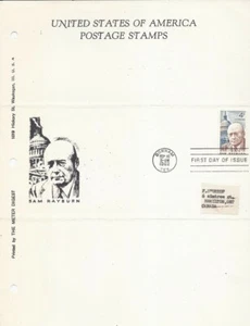 1202 4c SAM RAYBURN - Meter Digest L/A - Bild 1 von 1