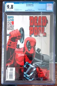 Deadpool 1 CGC 9.8 1994 Limited Series Black Tom Cassidy, Juggernaut! - Picture 1 of 3