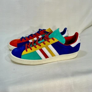 Adidas Campus 80s Multi Color Mens Sz 10 FW5167 Court shoe 2013 super cool rare - Picture 1 of 12