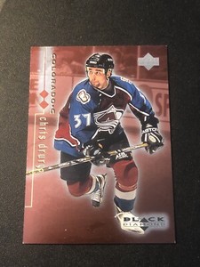 1998-99 Upper Deck Black Diamond Double Diamond /2000 Chris Drury #24