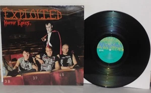 THE EXPLOITED Horror Epics LP Orig 1985 Konexion Vinyl KOMA 788012 VG Plus - Picture 1 of 4