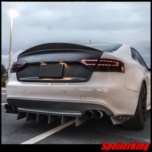 380K Rear trunk duckbill spoiler (Fits: Audi A5 / S5 2007-16 2dr coupe) - Bild 1 von 8